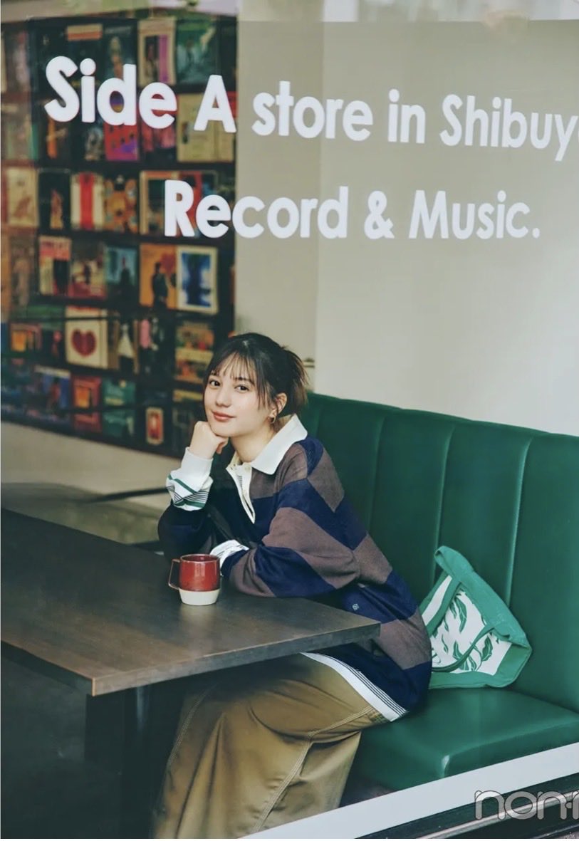 ぽち ページ AMBIDEX Store △○ボーダー配色バインダー BIGカットソー(F