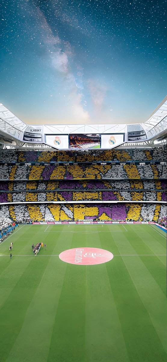 _ve9x1's tweet image. أعظم خلفية قد تراها اليوم ! تيفو ريال مدريد🤍🤍😮‍💨