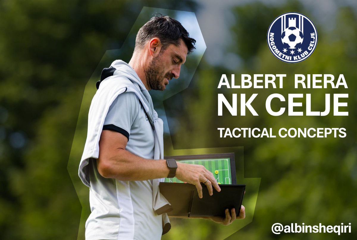 albinsheqiri's tweet image. NK CELJE - Albert Riera - Tactical Concepts 

One of the best teams I’ve ever faced in my career was during my time in Slovenia against a dominant and interesting attacking team of  NK Celje 🇸🇮

📌 In this analysis I will present few of my own principles with examples of NK Celje…