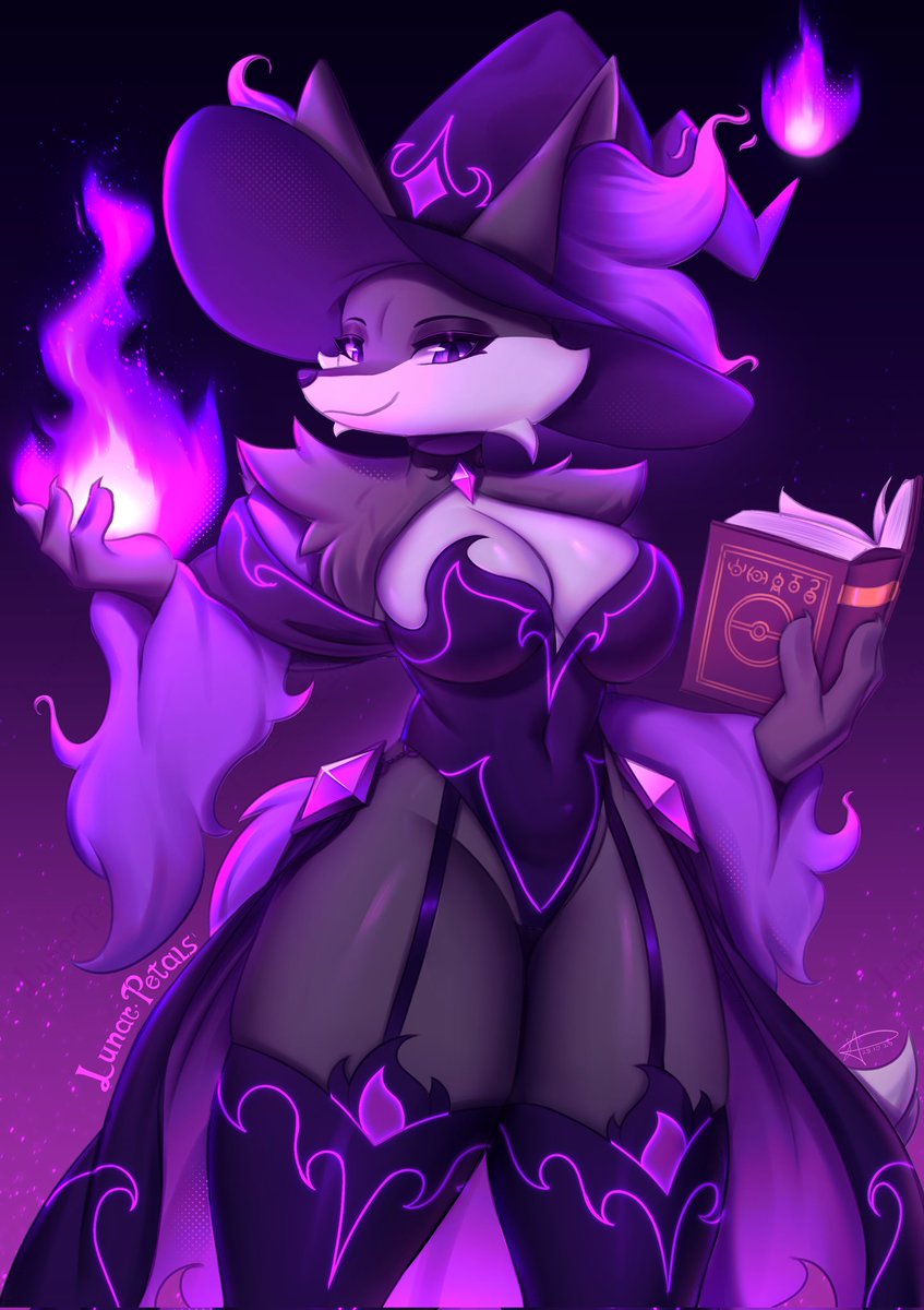 She's a very unique Delphox, don't you agree? 💜💕✨️