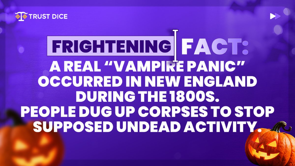 TrustDice's tweet image. Halloween week is upon us...🎃 The reels are restless this Halloween… unleash the magic 👉 cutt.ly/dr49iwEd

#TrustDiceFun