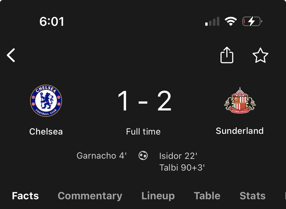 Arteta’s fault.