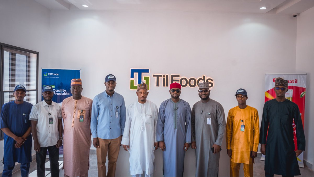 NazeerHalliru's tweet photo. Last week, I visited TilFoods’ multi-billion naira tomato processing and packaging plant in Kura LGA, Kano, as part of our ongoing investment aftercare service program. 

The plant, which will be commissioned soon, will process about 65 metric tonnes of fresh tomatoes daily under the brand name Tomatil. It stands as a remarkable testament to Kano’s growing agro-industrial capacity.

The visit reflects our commitment to supporting and sustaining existing investments to ensure they align with the vision of His Excellency, Gov. Abba K Yusuf’s investment agenda, for a vibrant, and industrially driven state. 

TilFoods embodies the kind of innovation, value addition, and job creation that reinforce Kano’s position as a leading destination for agribusiness and manufacturing in Nigeria.

We remain dedicated to nurturing an enabling environment where investors thrive, industries expand, and our people prosper. 

Muhammad Nazir Halliru
DG/CEO, Kan-Invest

#InvestInKano #AfterCareService #AbbaIsWorking