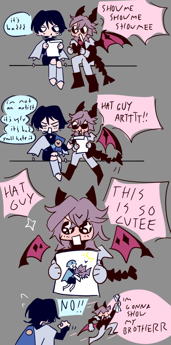 Random doodle based on thoughts from a daily artificial trio post!