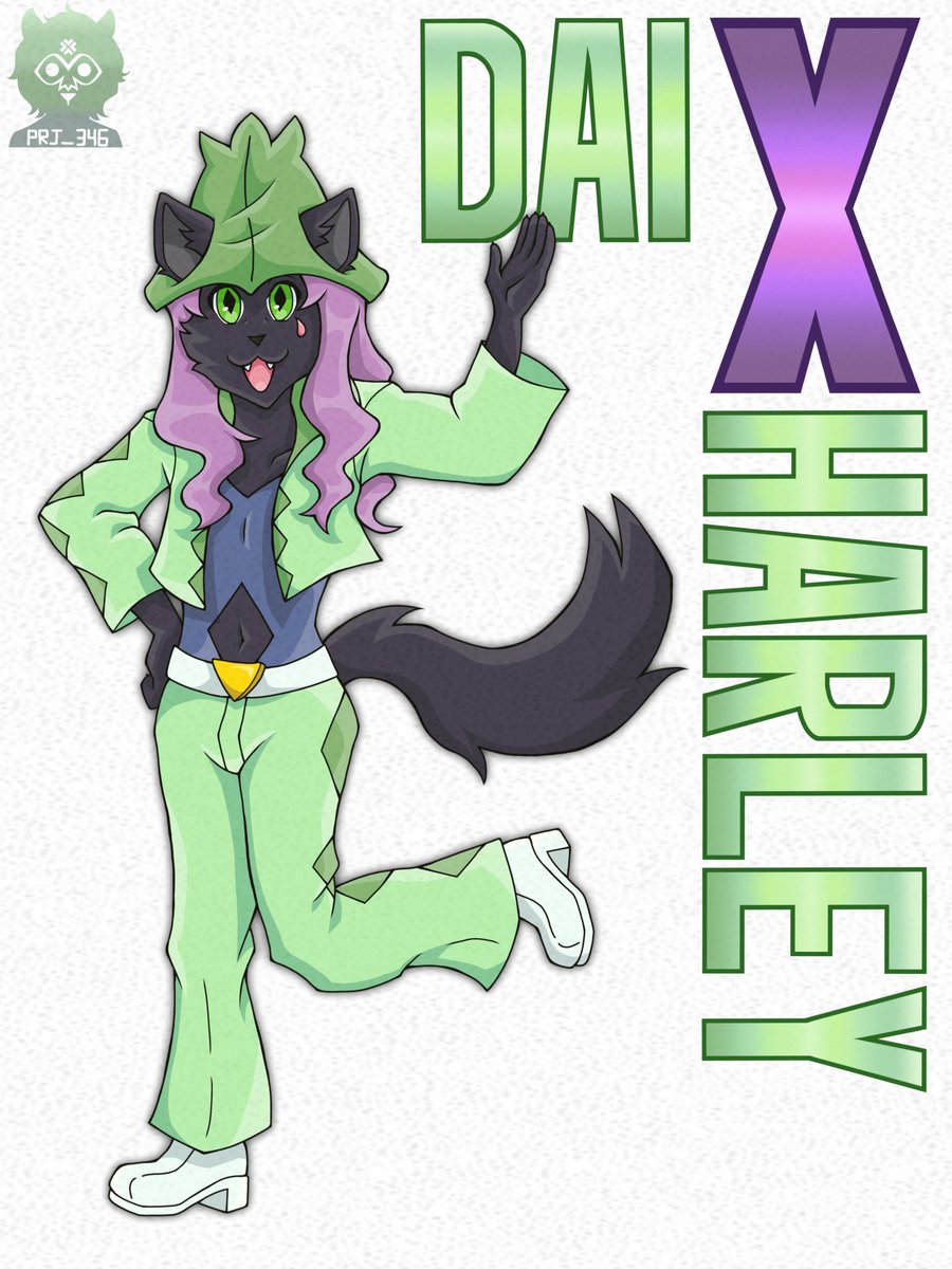 Happy ᴇᴀʀʟʏ Halloween 💚💜

Decided to dress Daisuke as Harley from the Pokémon Ruby and Sapphire anime :)

#furryartist #furryfandom