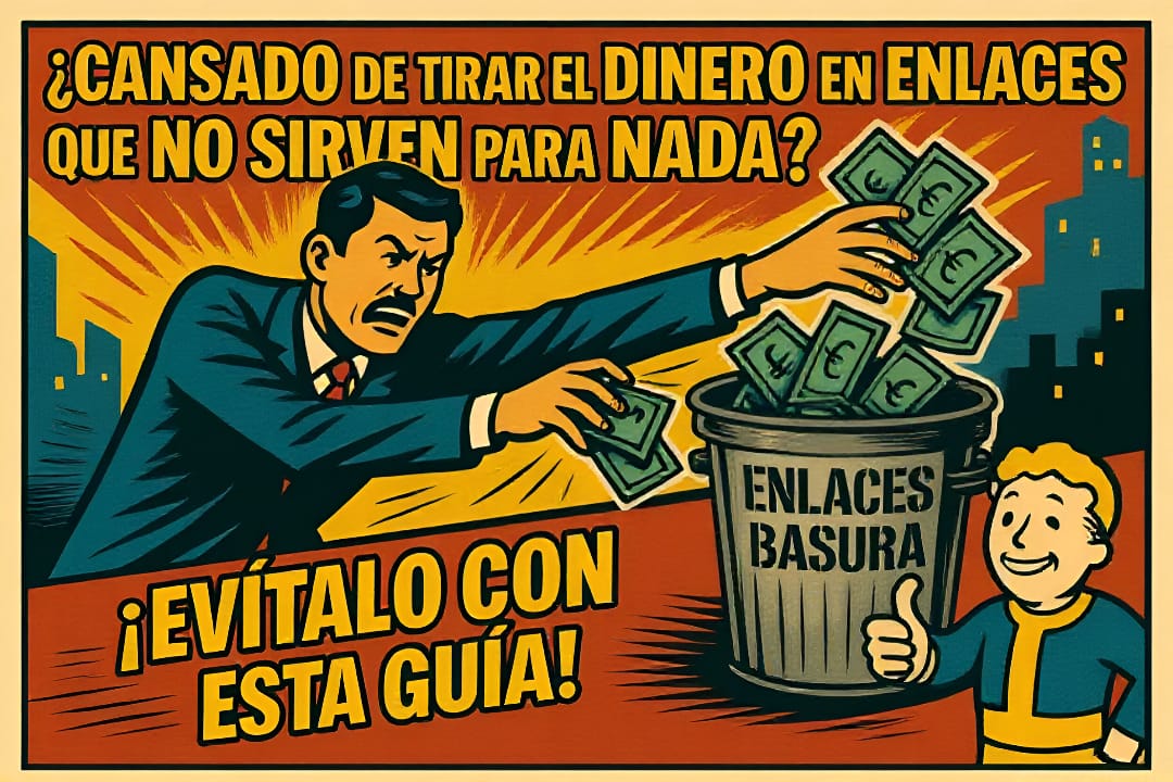 Ayer os conté cómo monté mi blog en dos horas.

Pues queda oficialmente estrenado con esta guía de 3.500 palabras sobre Link Building en Marketplaces. 
Para que no sigas tirando el dinero en enlaces de mierda.

Porque comprar enlaces no es pecado. 
Pero hacerlo sin criterio, casi