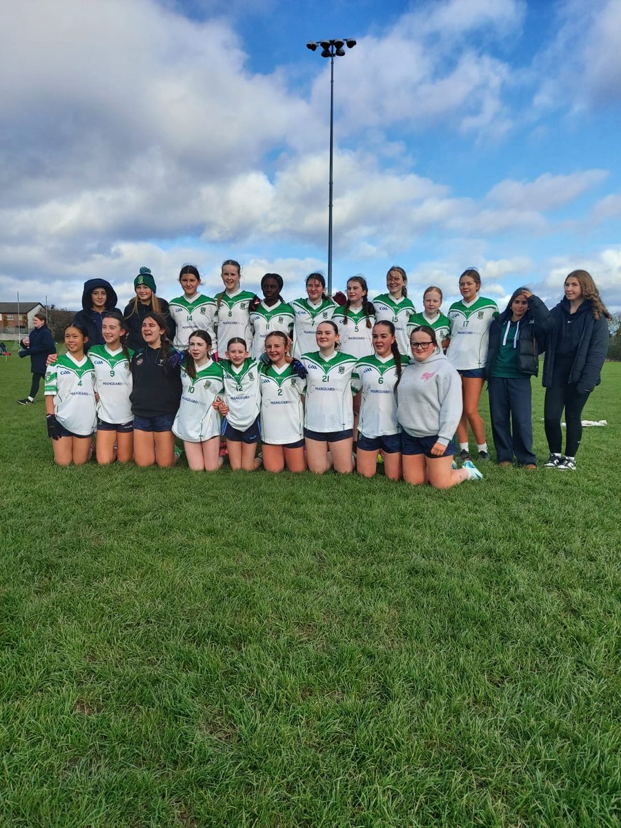 Well done to our U14 Ladies who have secured a Semi Final spot in the Championship.

Round 5 of the Championship saw our girls travel to Sarsfields. Our team were down by 5 points at half-time,  however they dug deep to claim a 2 point victory. 

#Moores2025