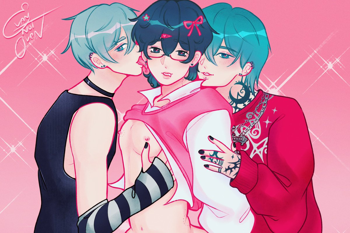 evannotoven's tweet photo. yummy sandwich 💕
#kinkvantober2025 #tiiv
week 4: witch — threesome
@kinkvantober https://t.co/XdxALMvvOU