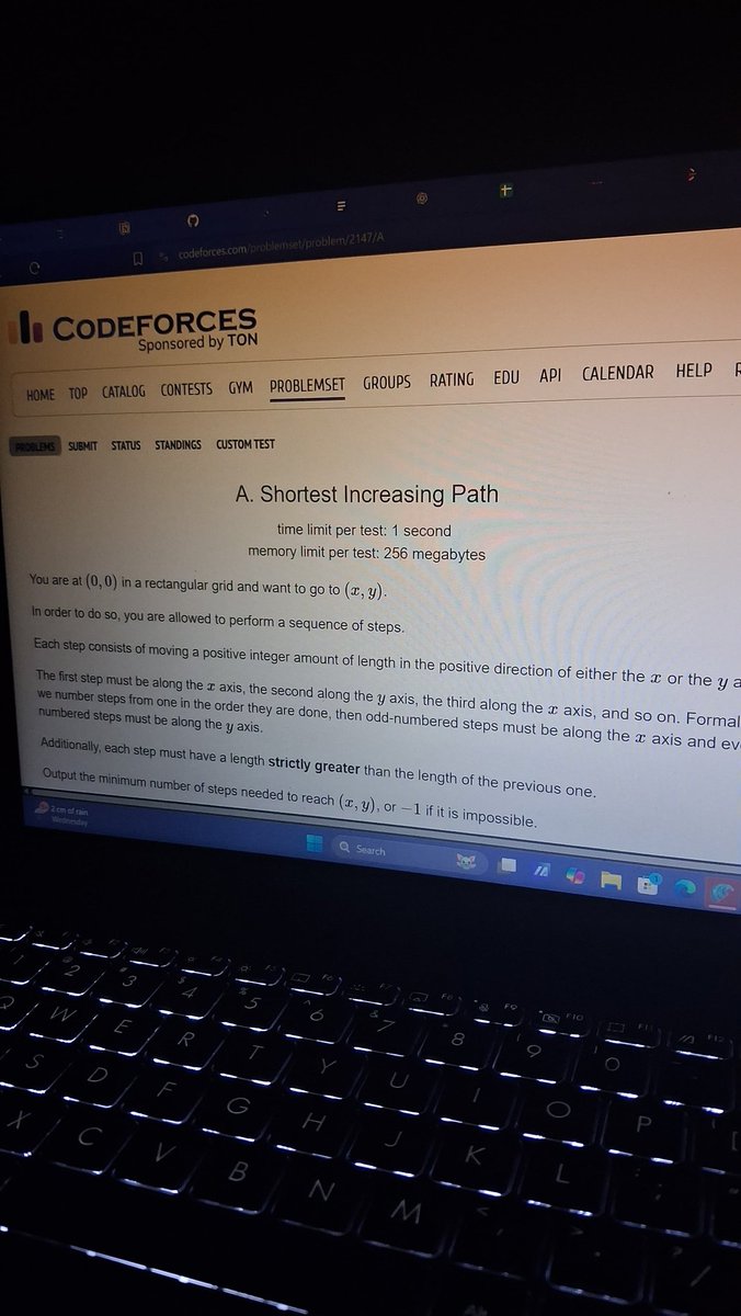 iyoushetwt's tweet image. Day 10 of #100DaysOfCode 
>Built a counter app using a custom usePrev hook in React.
>Solved Codeforces problem “Shortest Increasing Path”.
#BuildinPublic