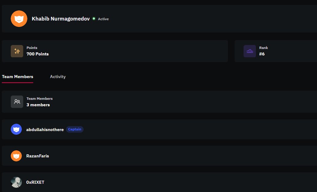 0xRIXET's tweet image. سعدت اليوم بالمشاركة كمتسابق في مسابقة HACKWAVE وحصولنا على المركز السادس بشخصين فقط والجايات افضل بإذن الله 🩸
#Hackwave25