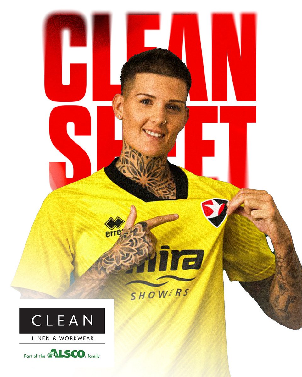 A third clean sheet for <a href="/CharlotteHGK/">Charlotte Haynes</a> today! 🧤🔴

#CTWFC #FAWNL