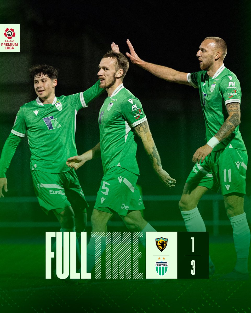 Reversed the score from August 🤝
+3 points from Pärnu!

#fcilevadia