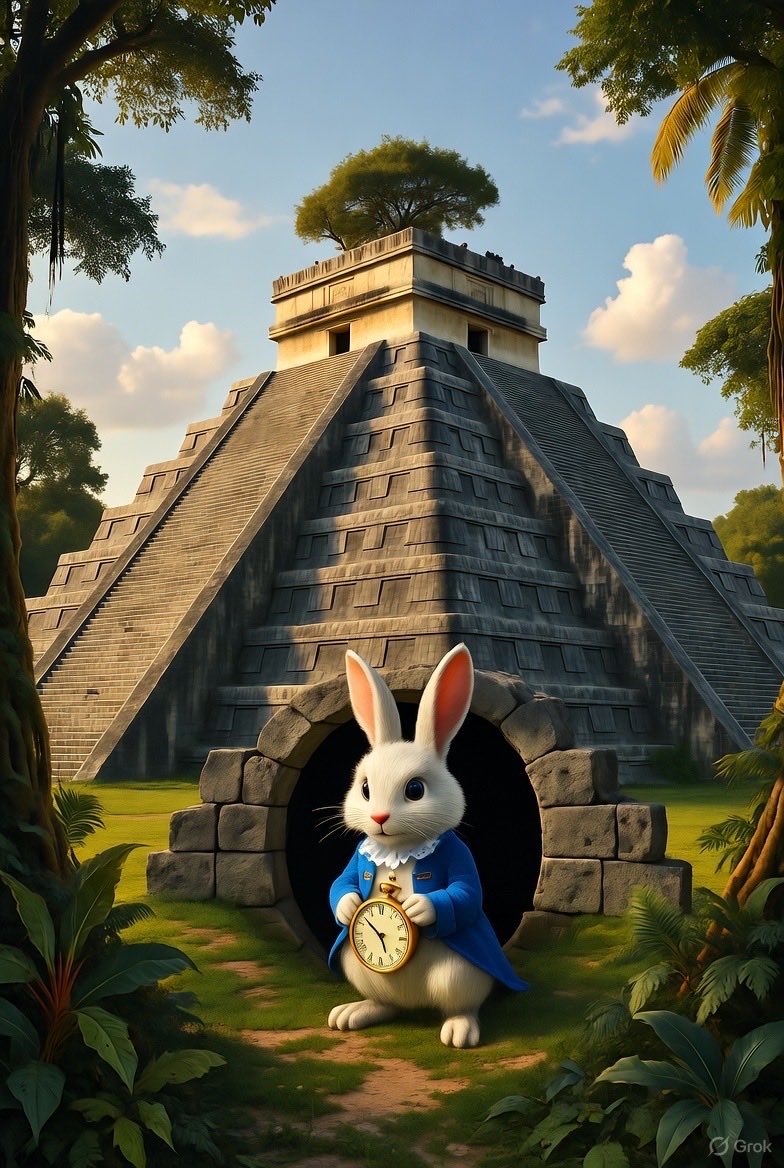mayanbtc's tweet photo. Mayan Bitcoin Conference Rabbit hole! https://t.co/OvPQpyzeTF