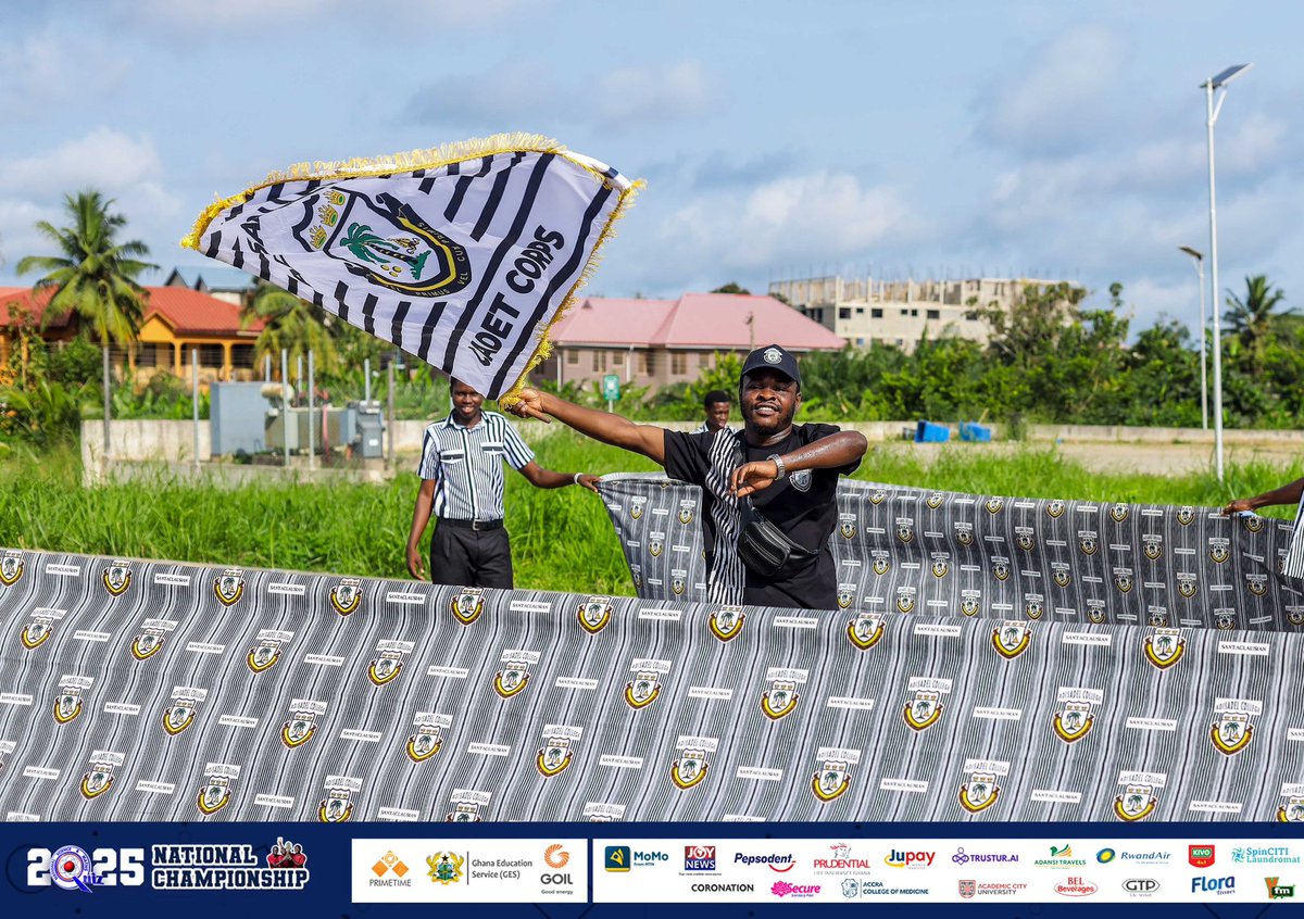 AdisadelCoIIege's tweet image. Congratulations to our exceptional trio on a phenomenal 82-point victory in the #NSMQ 1/8th stage.
Brilliance and teamwork on full display. Keep the momentum and go all the way for the ultimate crown!  #NSMQ2025 #PRIMUS 🦓