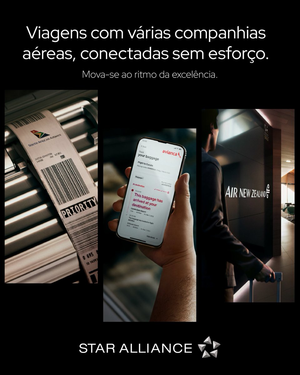 #Brasil: @StarAlliance reúne 25 companhias aéreas, simplificando as conexões de voos e estendendo benefícios e privilégios de fidelidade por toda a rede — fazendo com que viagens com várias companhias aéreas sejam muito mais fluidas.

Saiba mais em: cutt.ly/Ir4JEzqY. ✨✈️