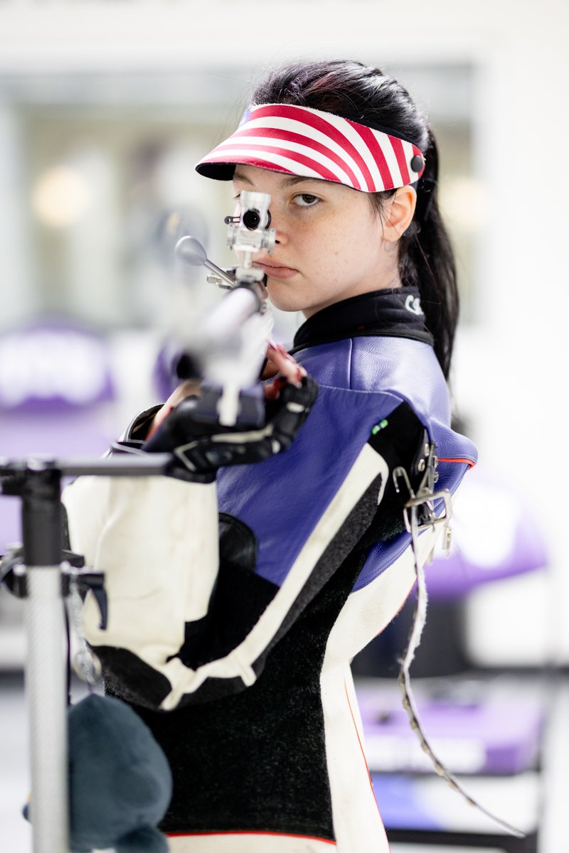 Mackenzie Krings' 595* in air rifle rounds out the weekend for the Frogs!