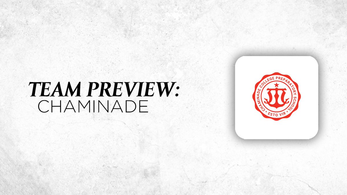 Team Preview: Chaminade

A top program in the state. This squad features a loaded sophomore class. They're looking to get back to the title game after back to back runner-up seasons. 

Link: recruitlook.com/press/article/…