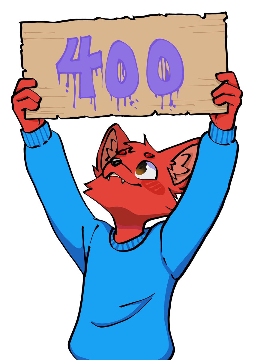 ¡GRACIAS! YA SOMOS 400 SEFUIDORES WUUUU 💕🫂