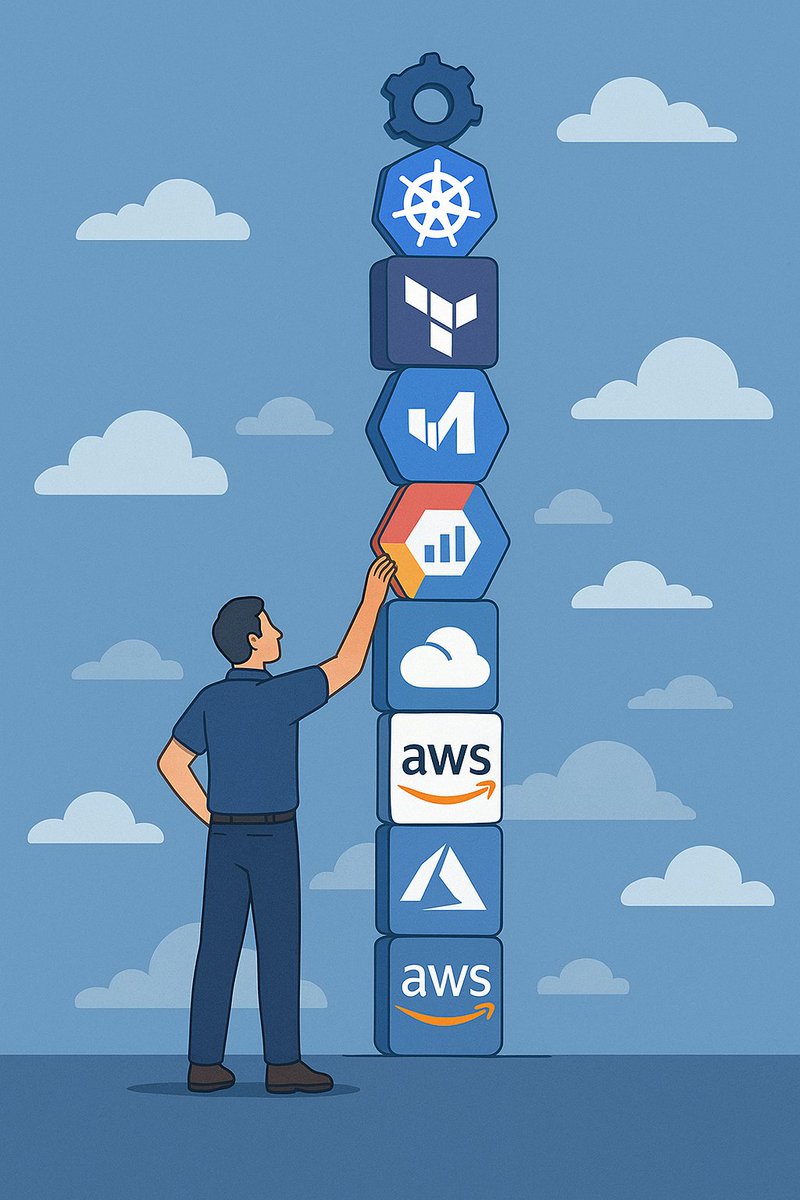 cloud_clear_uk's tweet image. “Full-stack cloud” sounds impressive  until you try to live it. No one can master AWS, Azure, GCP, DevOps, FinOps or AI.

My latest post explores why that myth holds people back and one shift that drives real growth.

👉 cloudandclear.uk/?p=4525