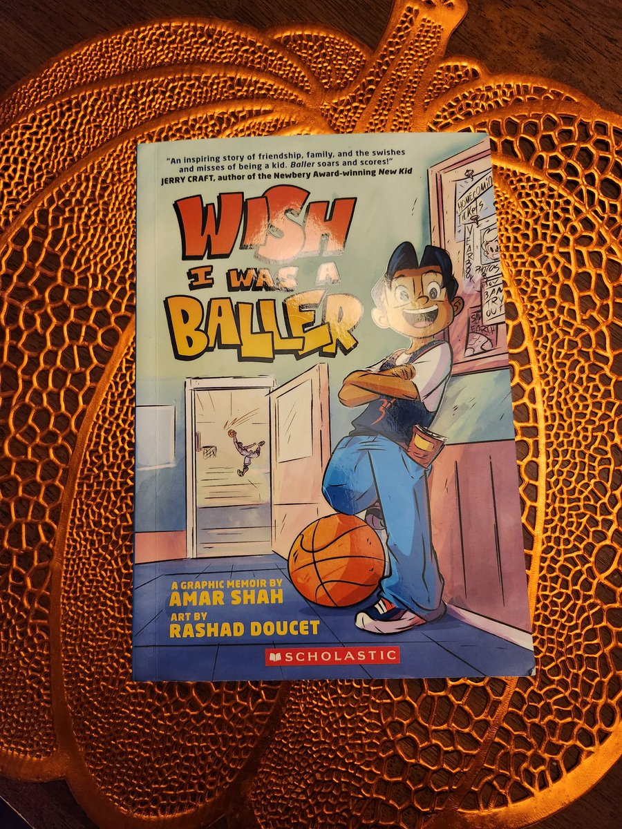 Headed your way <a href="/maj_twins_mom/">Melissa Johnston</a>! This graphic novel might leave you feeling nostalgic! #bookposse
<a href="/amarshahism/">Amar Shah 🏀 - preorder "Wish I Was A Baller"</a> 
<a href="/RashadDoucet/">Rashad Doucet</a> 
<a href="/Scholastic/">Scholastic</a>
