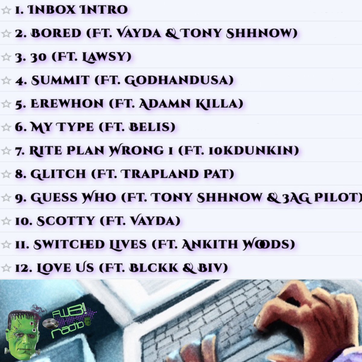 Mr. In Ya Gmail - Halloween🎃📧
My Fourth Album 🎶🎶🎶