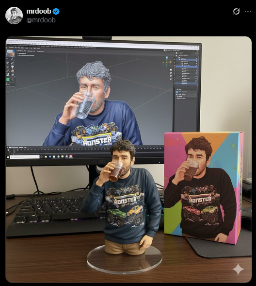 Is this a 3D model? tweet media