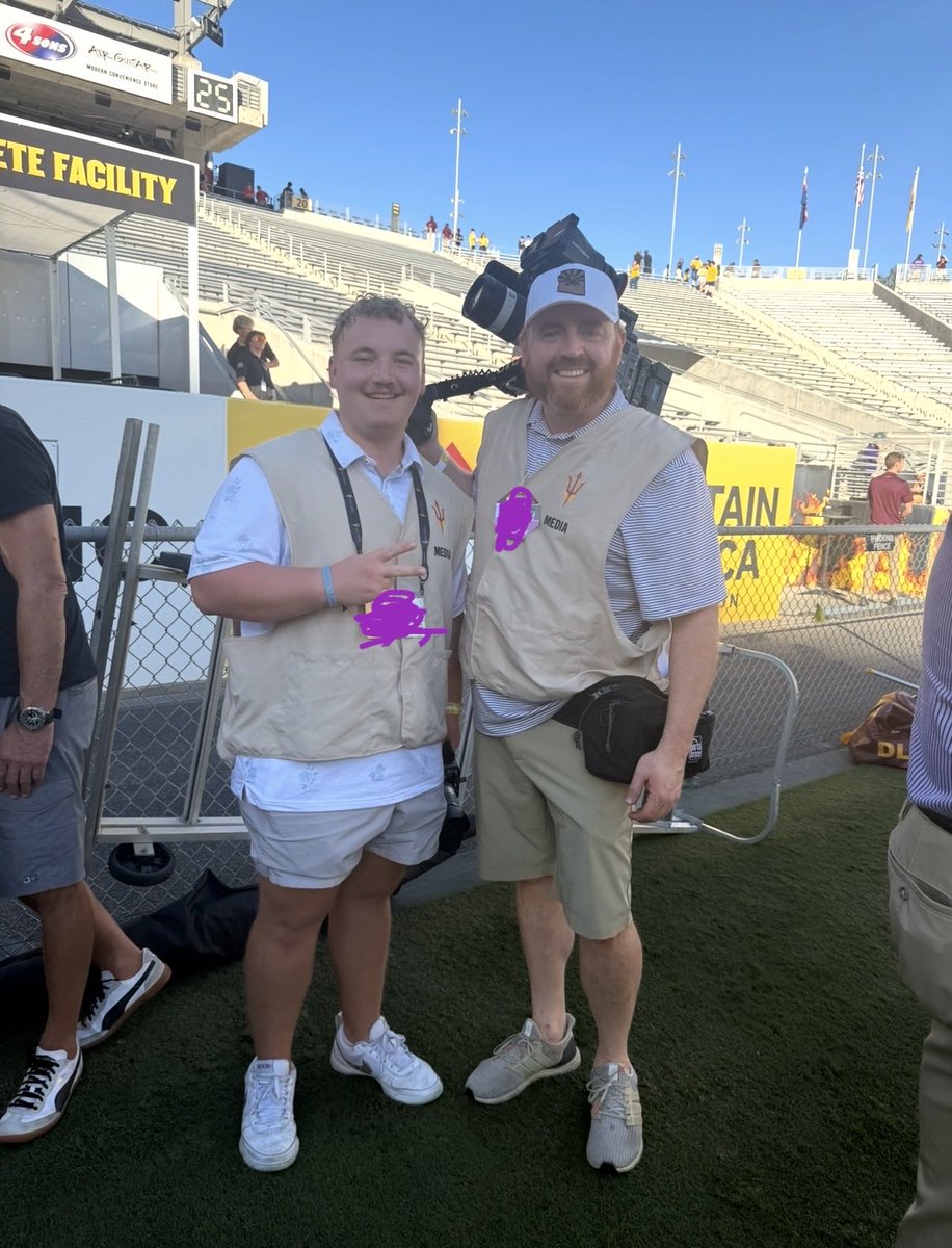 therealbeadle's tweet photo. Got to share the sidelines with my dad @robbeadle for the first time yesterday‼️ https://t.co/ONTWJh8uEY