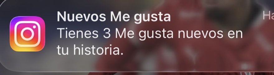 al fin llegaron los likes de las historias, no se me actualizaba mas jaja