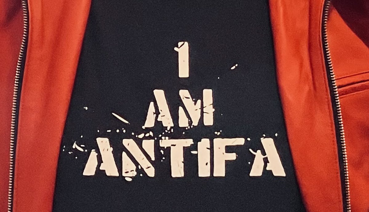 TrueFactsStated's tweet photo. Is that a “no” on the tee shirt? Do these folks look like dangerous terrorists to you? #fukoff … @Grok and Elon, too. And what do you have against Inflatable frogs? https://t.co/NrHYKVnlET https://t.co/ZZdB5JNMhg