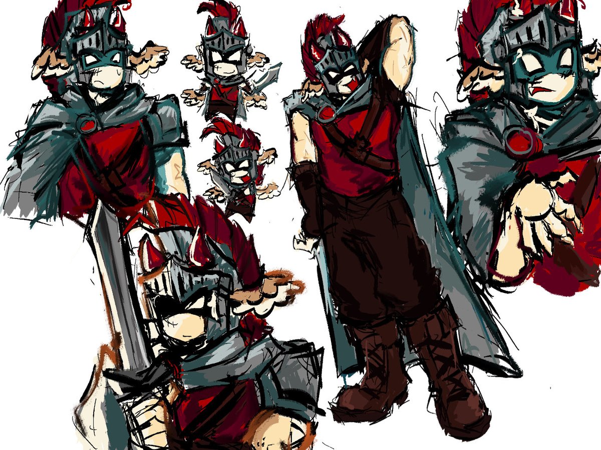 im sword pilled so I doodled her a lot