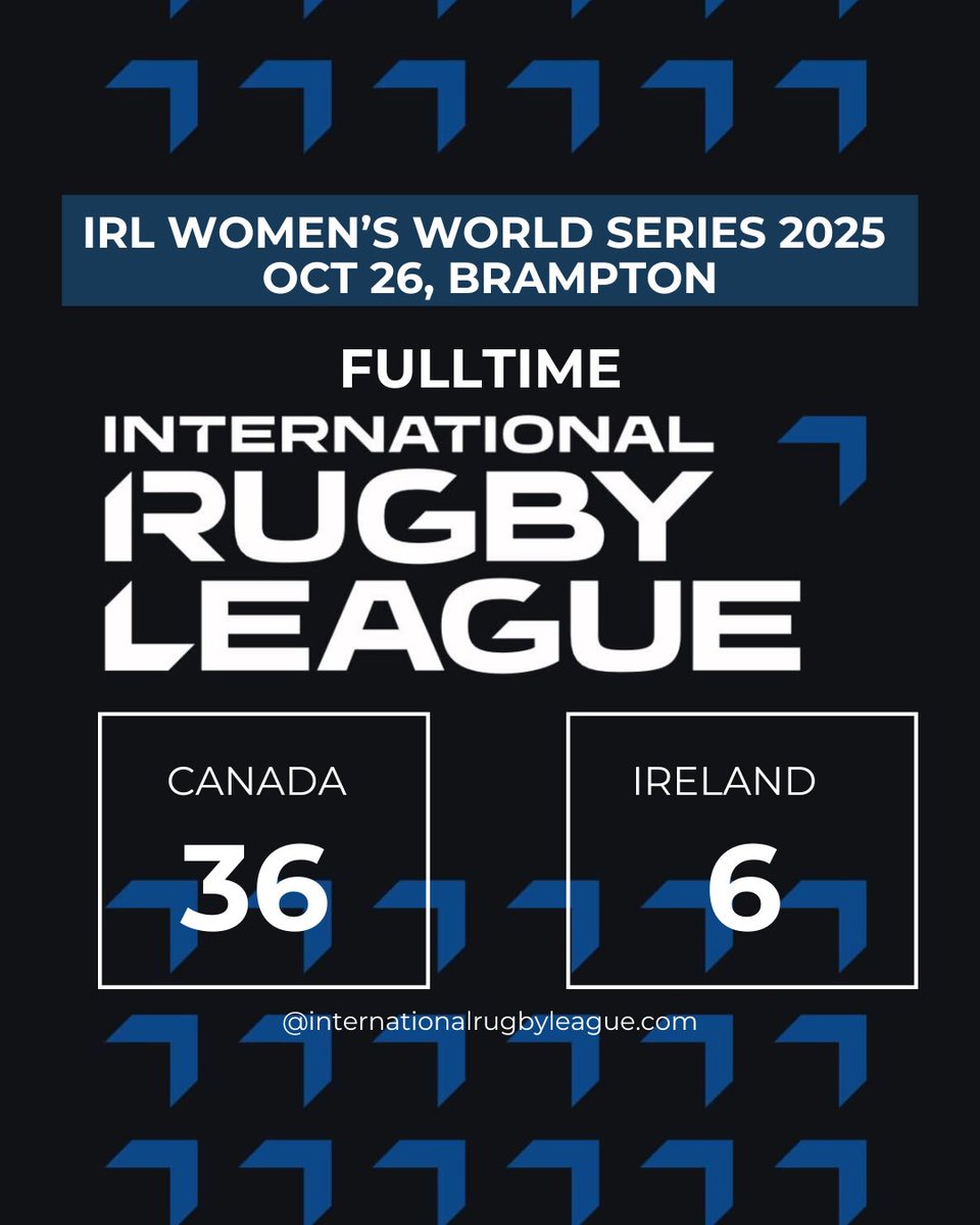 Canada Ravens have claimed third place at IRL Women's Rugby League World Series 2025 at Terry Fox Stadium, Brampton, Canada. The Ravens scored 30 unanswered second half points after the scores were locked at 6-6 at halftime.
#IRLworldseries