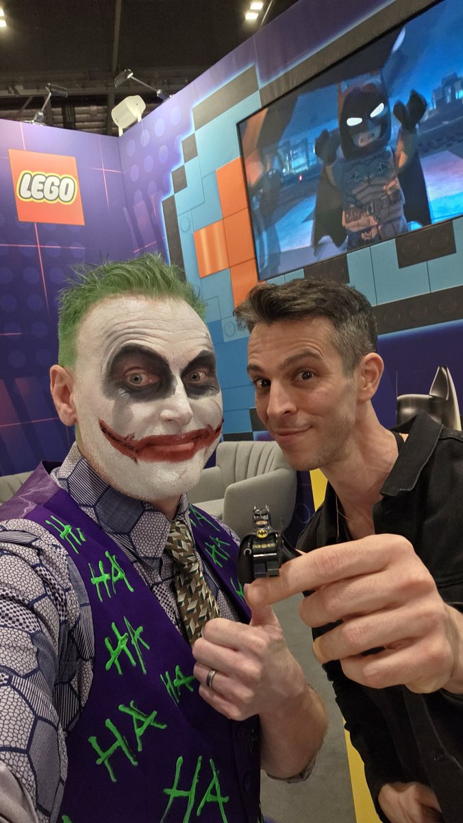 I met a real hero at <a href="/MCMComicCon/">MCM Comic Con</a>
<a href="/ShaiMatheson/">Shai Matheson 🎙️🎬🦇</a> aka New Lego Batman!! 

What a guy...
#LegacyofTheDarkKnight 
2026