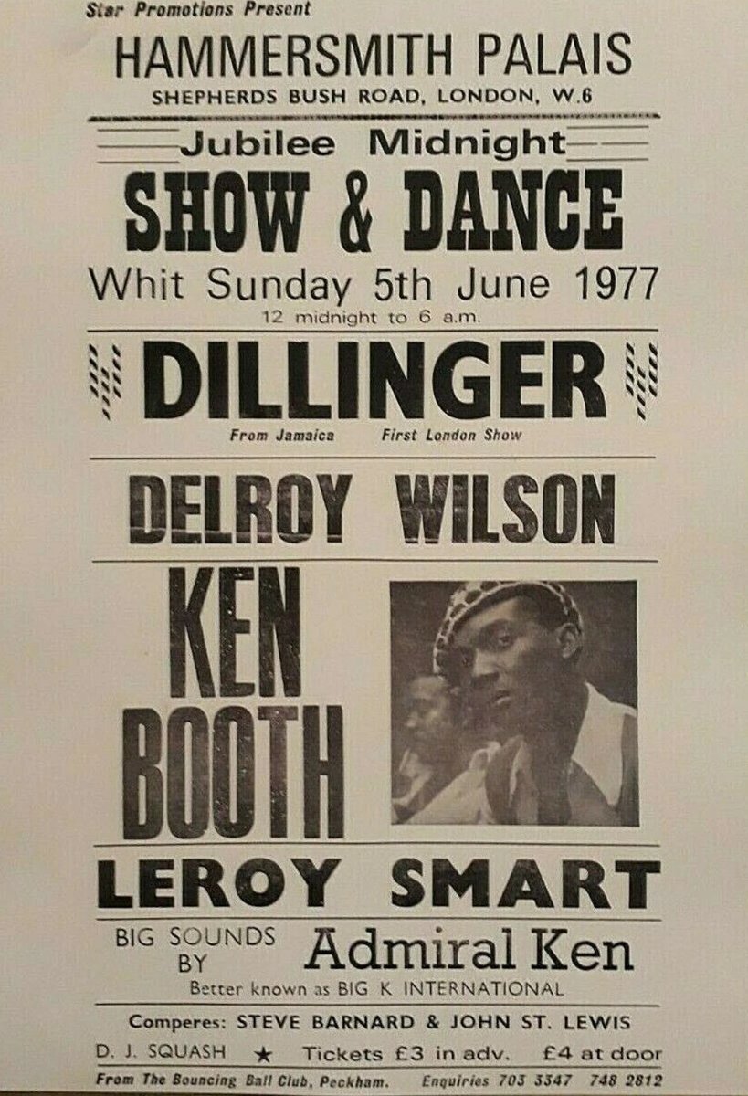 OldLondonW14's tweet image. Whit Sunday night special, 1977 at the Hammersmith Palais.