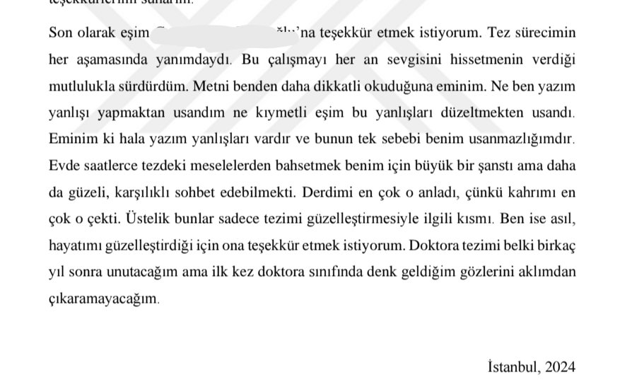 Elif_or_Not's tweet image. Benim şimdiye kadar okuduğum en güzel teşekkür budur.