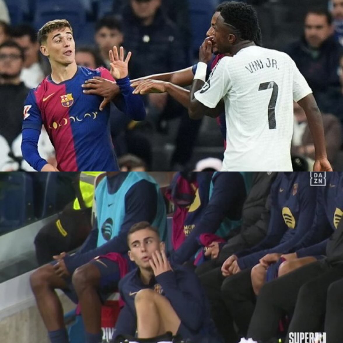 This is what they were doing last year when they were winning 😂😂 and now they’re trying to be the moral police 😂😂😂