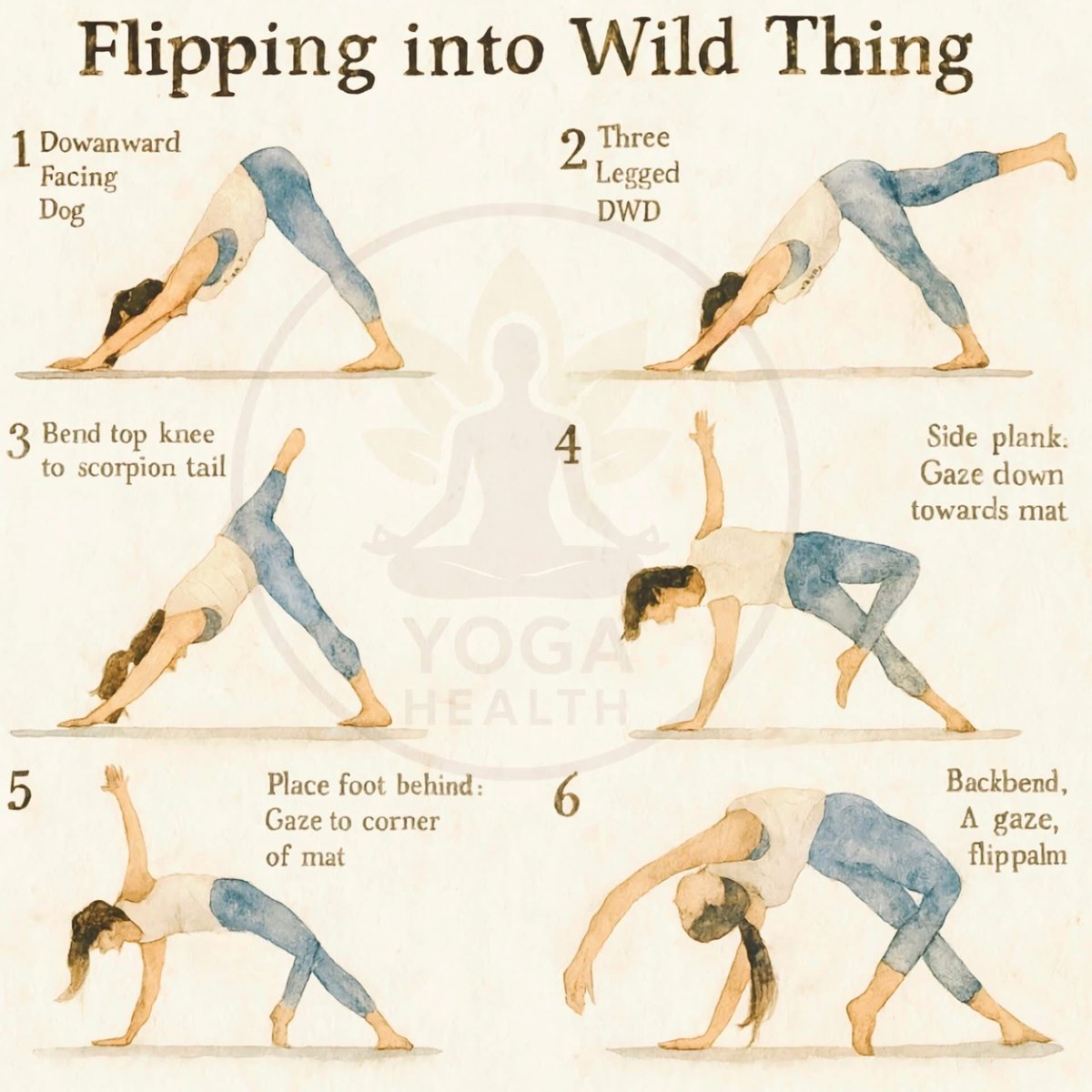 PerformanceJRNL's tweet image. Find your wild thing! ‍️ Let yoga untangle your mind &amp;amp; body.  Breathe, move, &amp;amp; flow. ‍️ #yoga #wildthing #yogainspiration