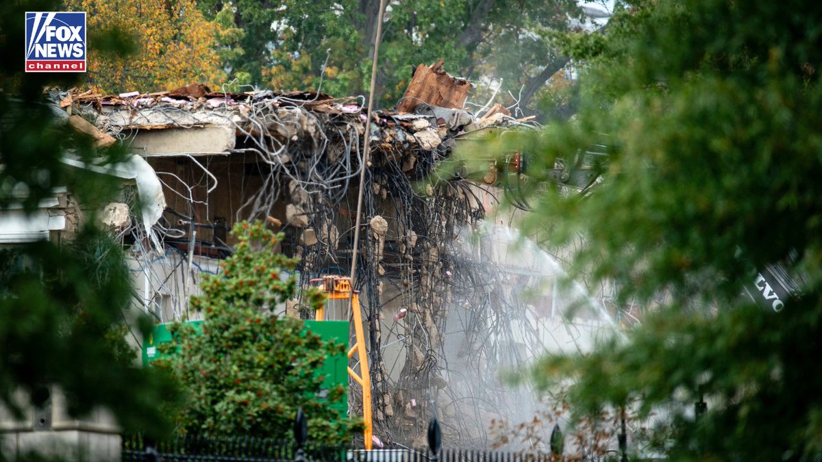 BALLROOM UPDATE: Construction continues on the 90,000-square-foot White House Ballroom, a $250 million project financed by President Trump and private donors. The East Wing replacement will be able to host up to 650 guests as the first dedicated ballroom in White House history.