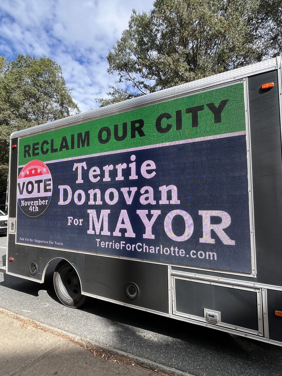 Heather Childers (@heatherchilders) on Twitter photo Reclaim our city! Make Charlotte Safe Again! Vote for Terrie Donovan for Mayor of Charlotte! <a href="/Terrie_CLTMayor/">Terrie Donovan</a> Reclaim our city! Make Charlotte Safe Again! Vote for Terrie Donovan for Mayor of Charlotte! <a href="/Terrie_CLTMayor/">Terrie Donovan</a>