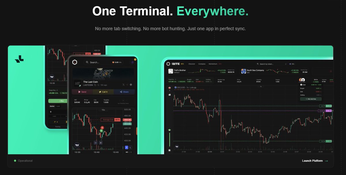 Web3Het's tweet image. Meet @lute the newest partner of @AbstractChain. 

Lute has built their app which helps you trade memecoins and early tokens at the wase from your phone. 

It is similar to @tradewithPhoton but on steroids. 

Currently it is invite only join their discord to get invited and top 3…