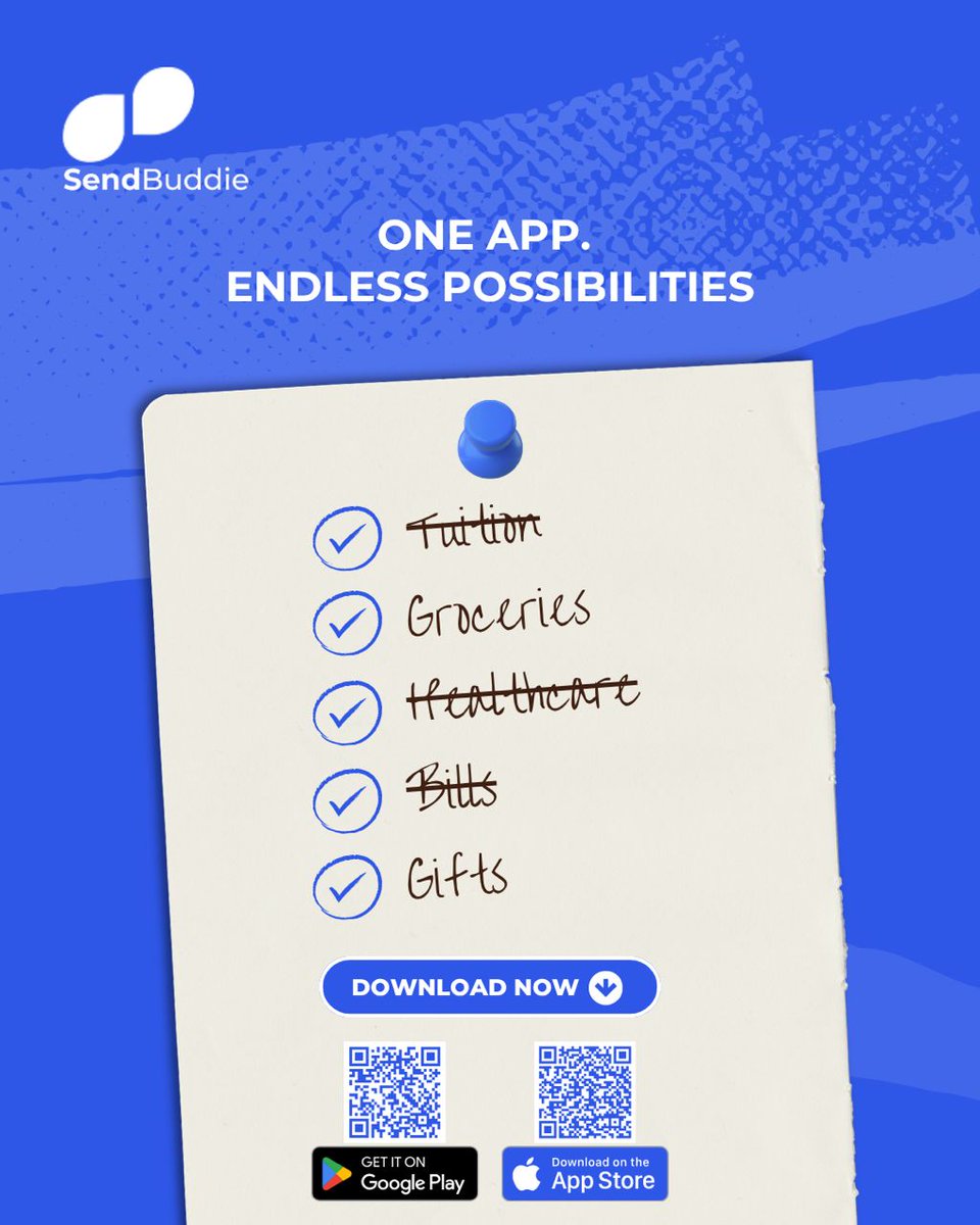 SendBuddie's tweet image. SendBuddie isn’t just about sending money. It’s about solving real needs: tuition, bills, healthcare, even suya night🤤. All from one app.
#Endlesspossiblities #SmartTransfers #SendBuddie