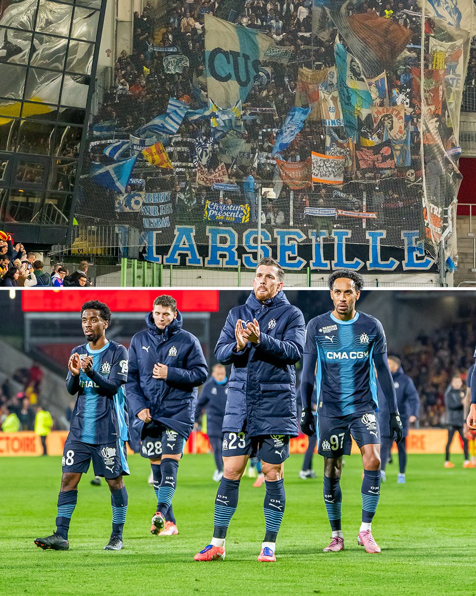 A melhor torcida da França. Obrigado pelo apoio de sempre 👏💙 #RCLOM