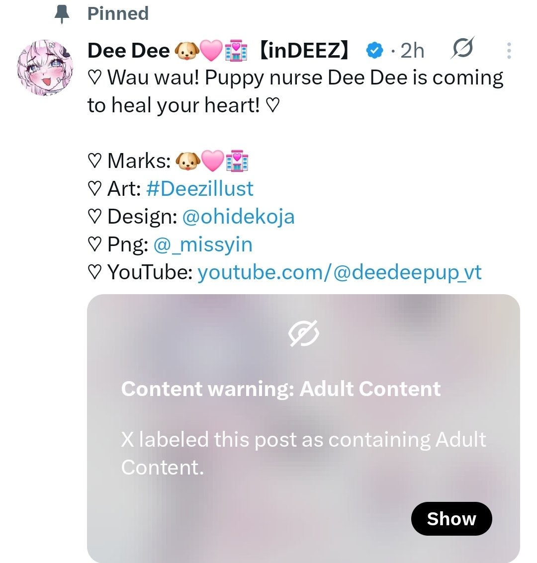 Did X really just flag my new pinned post??? Elon... just say that you hate anime girls with big honkers smh...