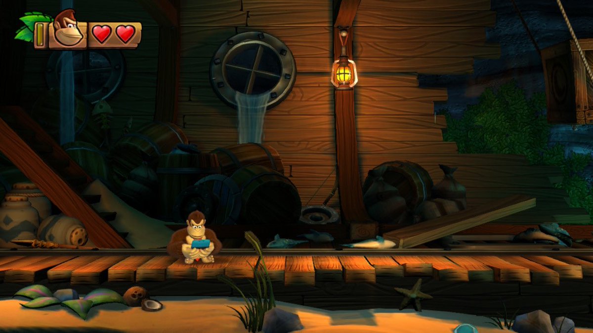 ToadlyToad's tweet image. I did not know DK still has his 3DS in the Switch version