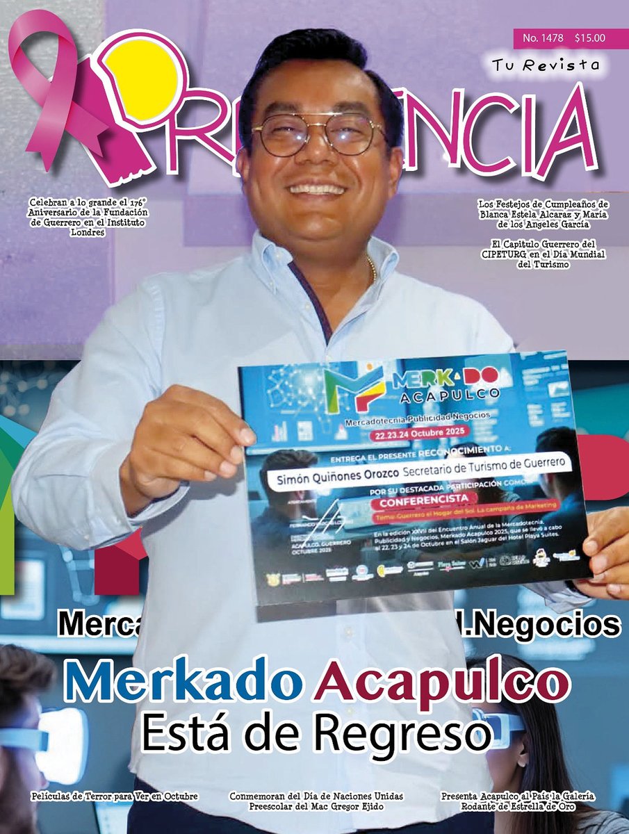 -Merkado Acapulco Está de Regreso… ¡¡ Y con Exito !! 💪 

Edición impresa en puestos de revista 🗞

Entra a la edición digital de Presencia en el siguiente link y comparte 👉acortar.link/Mm0aSr
