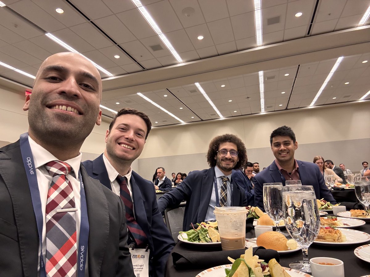 Live from the Trainee Luncheon at #ACG2025🔥 🐦‍🔥A high-yield event packed with brilliant GI minds,  🔑 advice &amp; plenty to digest🥄‼️<a href="/clivejmiranda/">Clive Miranda, DO, MSc</a> <a href="/vinayjaha/">Vinay Jahagirdar</a> <a href="/TolgaGidenerMD/">Tolga Gidener, MD</a> <a href="/BilalMohammadMD/">Mohammad Bilal, MD</a> <a href="/drfolamay/">Fola May, MD PhD</a> <a href="/MN_GIMD/">Mariam Naveed, MD</a> <a href="/AmCollegeGastro/">ACG</a> <a href="/IBD_Afzali/">Anita Afzali MD, MPH, MHCM, FACG, AGAF</a>
