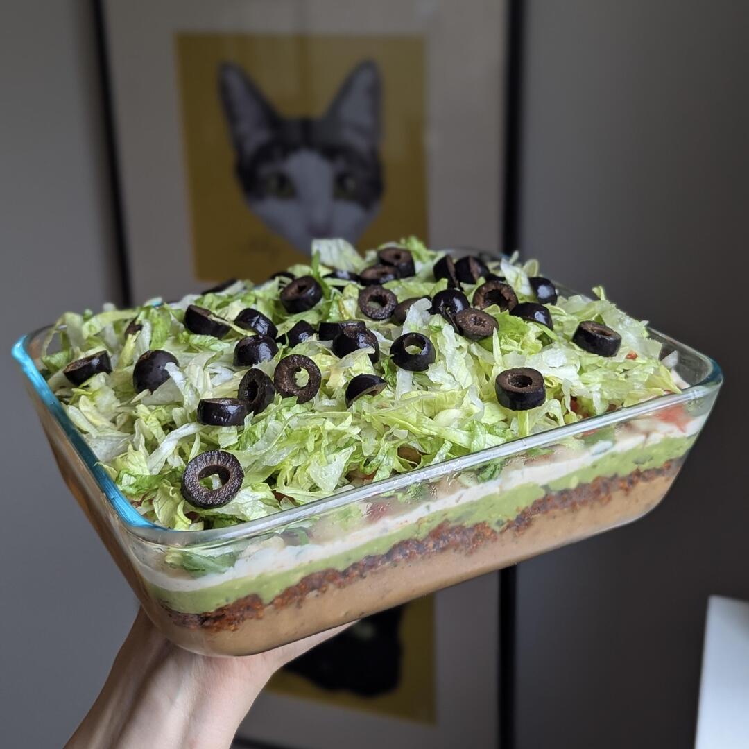 homevsfastfood's tweet photo. [homemade] seven layer dip. 300/365
👉 https://t.co/J4kfnLdrNE
#sevenlayerdip #homemadedip #appetizerrecipe #foodie #yum #homecooking #food #recipes #foodpic #foodie #foodlover #cooking #hungry #goodfood #homecookingvsfastfood https://t.co/zfJuF6K6Fn