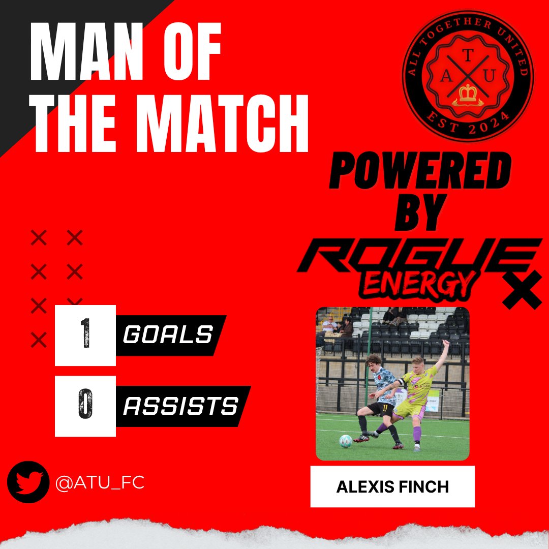 ATU_FC's tweet image. Man Of The Match

Chosen By Our Opposition....

Alexis Finch 👏

With A Superb Performance Topped Off With A Goal ⚽

Fully Deserved 🙏🏆