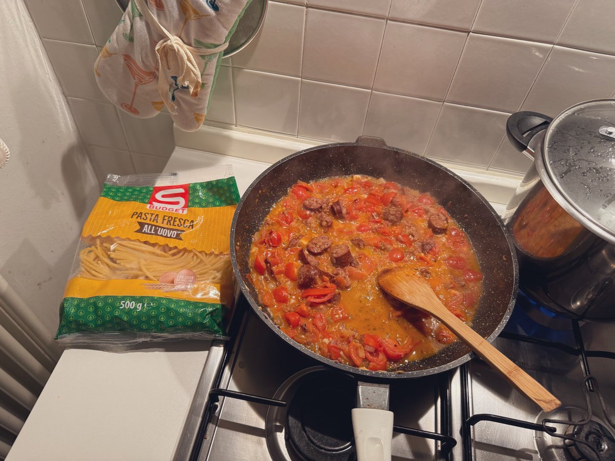 PatruConstantin's tweet image. Stasera #chef #elegante , #bigoli  una bontà 👌😋#buonacena #buonappetito