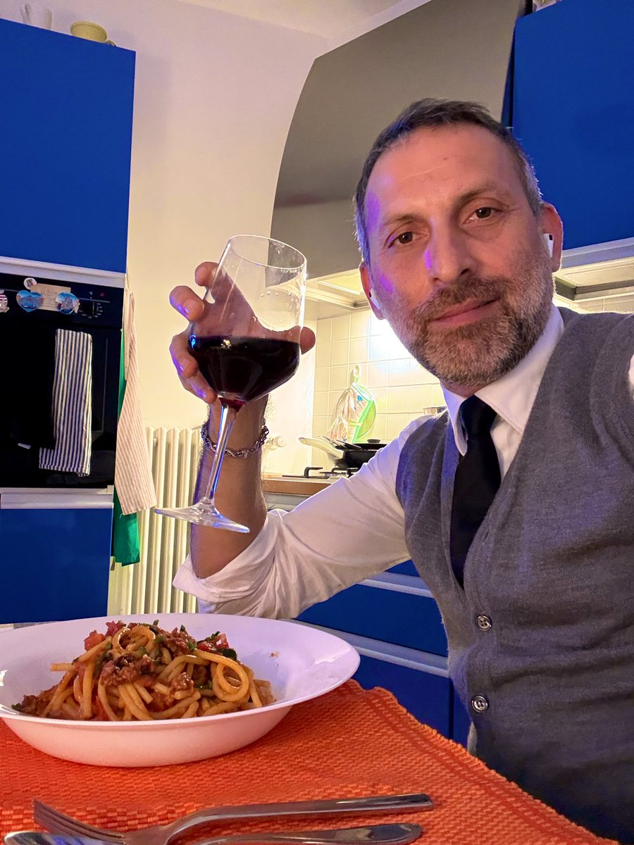 PatruConstantin's tweet image. Stasera #chef #elegante , #bigoli  una bontà 👌😋#buonacena #buonappetito