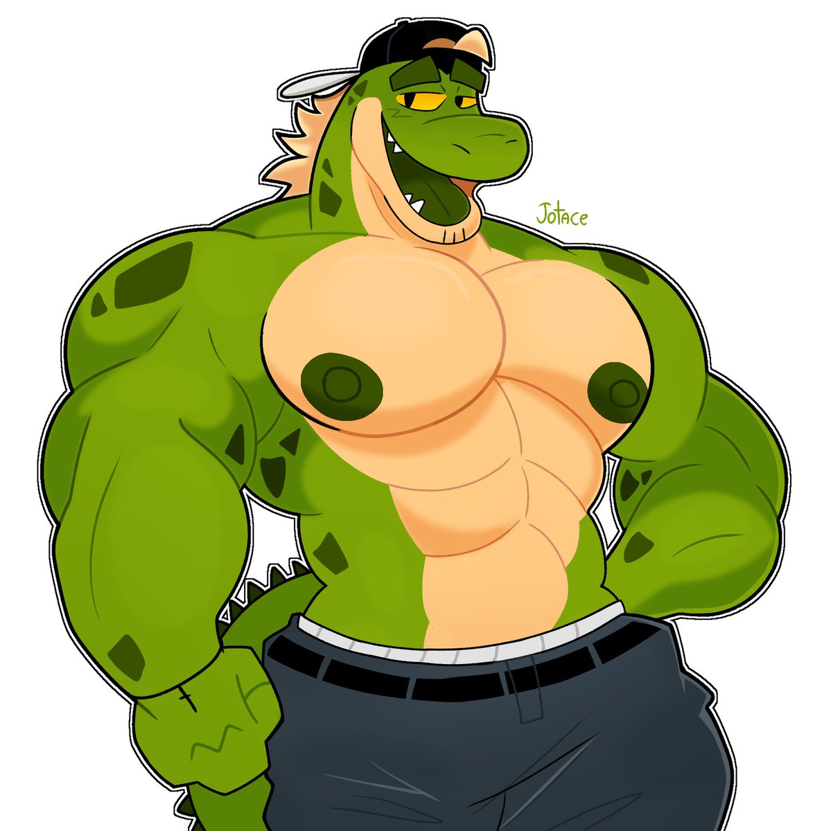 this is like the fifth redesign ive done to him but idc